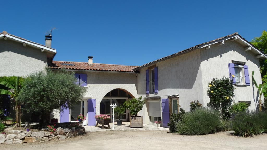 Bed and Breakfast Les Glycines Cheyssieu Exterior foto